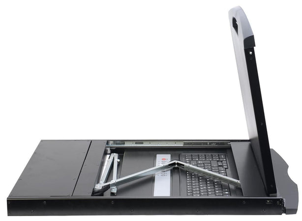 Console KVM Switch 8 Porte USB/PS2 con LCD 19'' da Rack 19'' Dual Rail