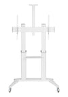 Supporto da Pavimento per TV da 70'' a 120'' Bianco