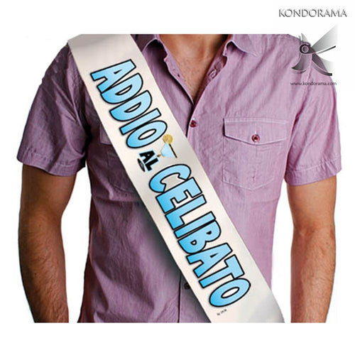 Fascia Addio Al Celibato Idea Regalo Per Festa Addio Al Celibato