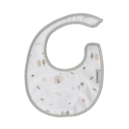 Bavetta Rotonda Velcro Greeny Verde 16X19X1 Cm