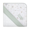 Accappatoio Neonato+Grembiule 100X100X1 Cm Greeny Verde