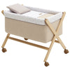 Culla X Di Legno Une Greeny Beige/Natural 55X87X74 Cm