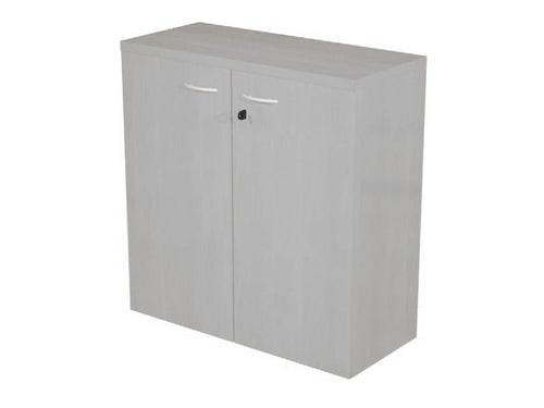 Mobile basso per ufficio ad ante battenti con serratura cm. 80x44x72h