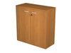 Mobile basso per ufficio ad ante battenti con serratura cm. 80x44x72h