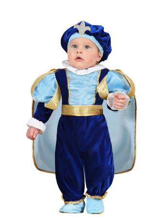 COSTUME CARNEVALE PICCOLO IMPERATORE NEONATO DA 3 A 18 MESI - PEGASUS 5003