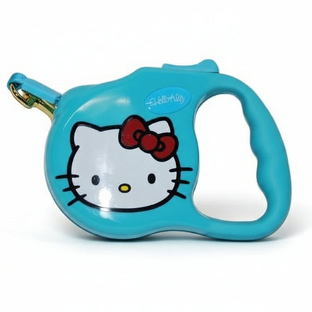 Guinzaglio Estensibile Hello Kitty Celeste