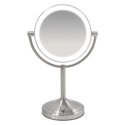Homedics specchio girevole con ingrandimento x7 e illuminazione a led mir-8150-eu - MIR 8150 EU
