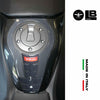 Adesivo resinato 3D Protezione Borchia Tunnel compatibile con Yamaha Tmax 2022