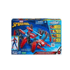Marvel spider-man , colpisci e cattura web splasher, giocattoli di supereroi per bambini e bambine, dai 4 anni in su, lancia ragnatele e acqua, veicolo giocattolo di spider-man - F78455L0