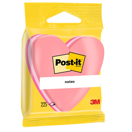 Blocco Cuore 225 Foglietti Post-It 70X70Mm 2007-H 72Gr