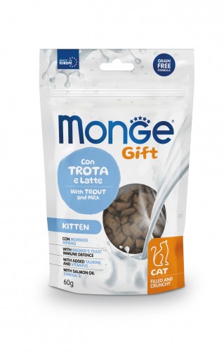 Monge Gift Gattino con Trota e Latte 60gr