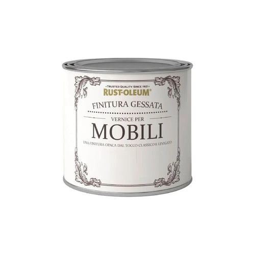 RUST-OLEUM - VERNICE LEGNO CHALKY EFFETTO GESSATO COLORE TRASPARENTE OPACO 0,5L