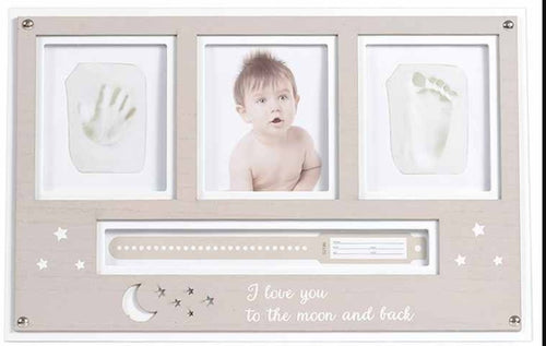 Cangaroo - Kit impronte neonati con cornice e braccialetto