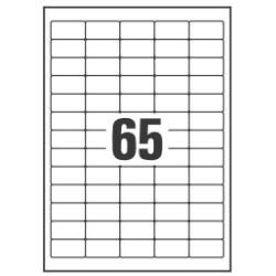 Etich.mini indir 38.1x21.2 singolo - L7651-25