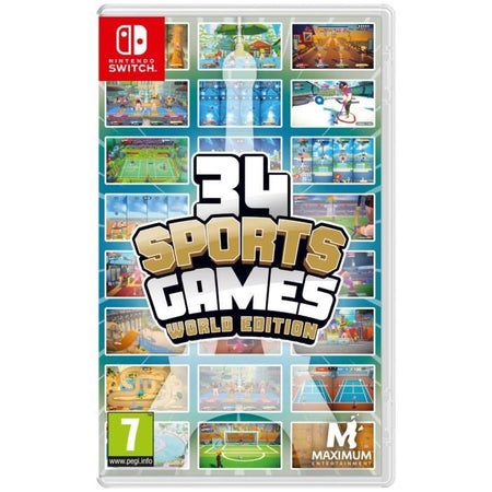 34 Sports Games World Edition - Gioco per Nintendo Switch