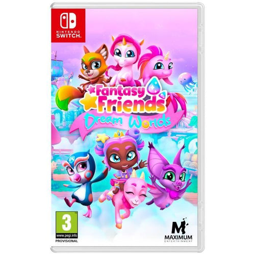 Fantasy Friends Dream Worlds + Libro da colorare - Gioco per Nintendo Switch