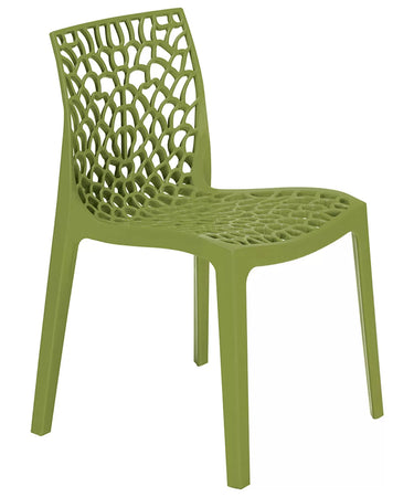 Sedia Gruvyer polipropilene verde anice
