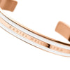 Daniel Wellington Classic Bracelet Satin White RG Medium