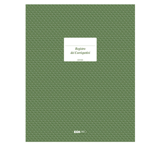 Registro Iva Corrispettivi 31X24,5 15Pag. Numerate E2103