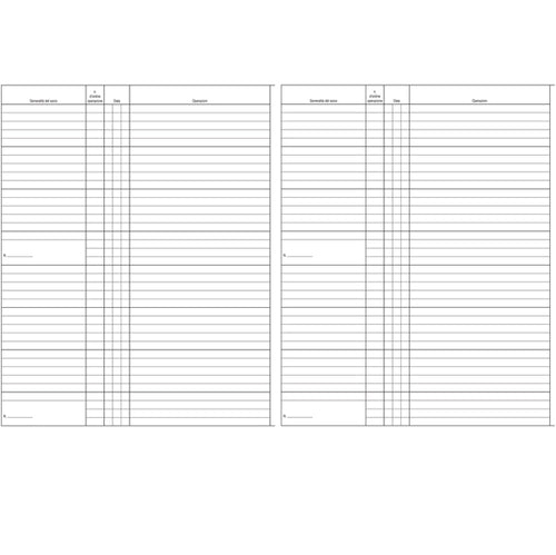 Registro Libro Soci Spa/Srl 31X24,5 47Pag. E2376