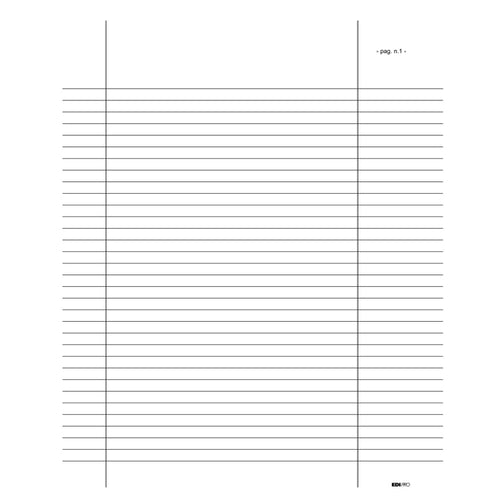 Registro Verbale Assemblea 31X24,5 92Pag.Numerate E2383