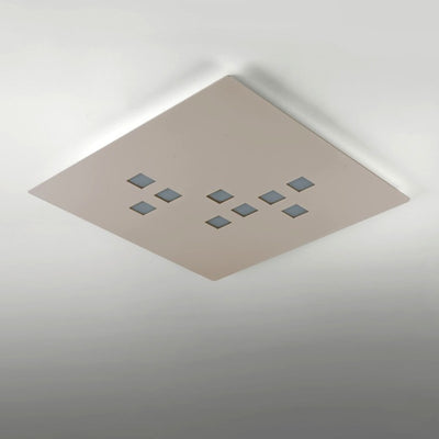 Plafoniera moderna Cattaneo illuminazione PLATEAU 773 52P LED 40.5W 3420LM 3000°K lampada soffitto parete dimmerabile IP20