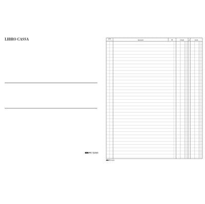 Libro Cassa 31X24,5 100Pag. E2593
