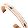 Daniel Wellington Classic Bracelet Satin White RG Medium