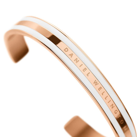 Daniel Wellington Classic Bracelet Satin White RG Medium