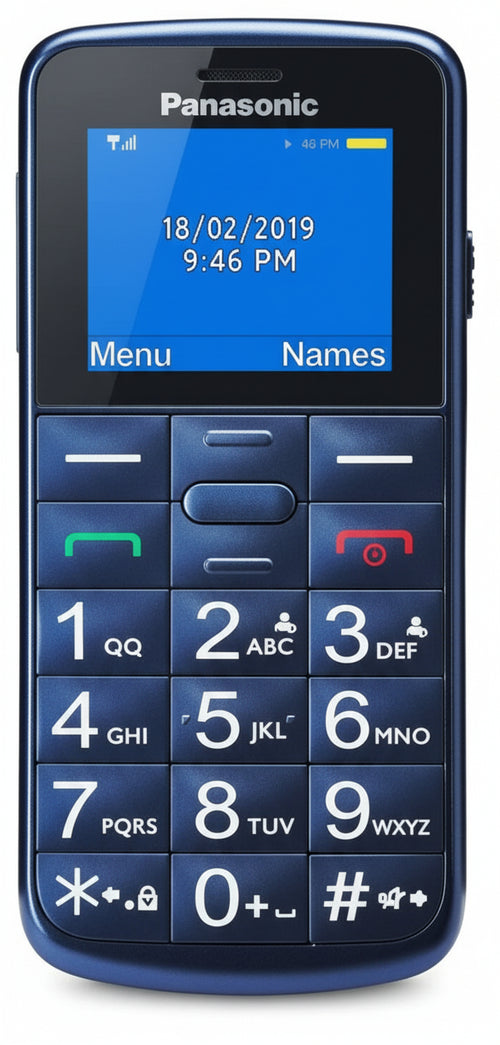 Cellulare panasonic kx-tu110exc blu