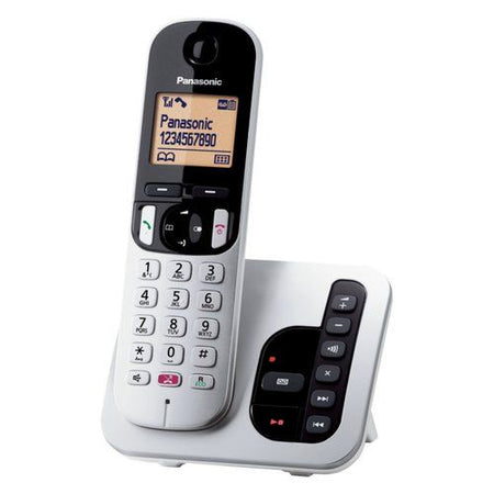 Panasonic kx-tgc260jts silver cordless dect con segret. - PNKX-TGC260JTS