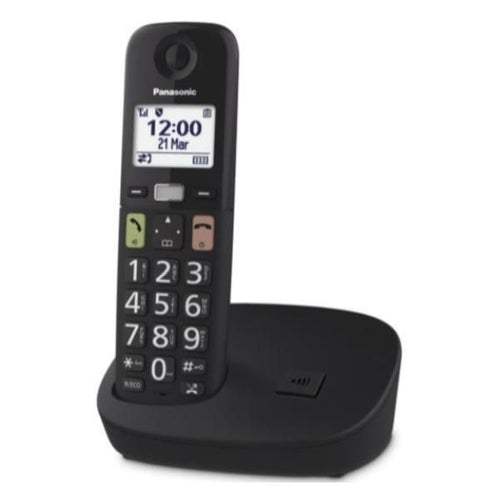 Cordless tgu110exb tasti grandi blk - KX-TGU110EXB
