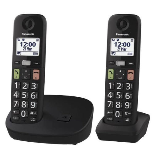 Cordless tgu112exb tasti grandi duo - KX-TGU112EXB