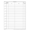 Registro Corrispondenza Arrivo-Partenza 50Pag. 31X24 E2806