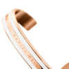Daniel Wellington Classic Bracelet Satin White RG Medium