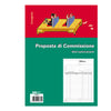 Blocco Copia Commissioni 29,7X21Cm 50Fg 2 Copie Autoric. E5236A Edipro