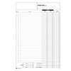 Blocco Prima Nota Cassa Entrate/Uscite 50/50 Fogli Autoric. 31X21 E5359A