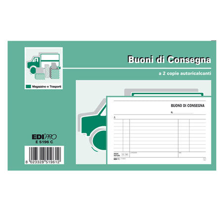Blocco Buoni Di Consegna 50/50 10X17Cm Ric E5196C