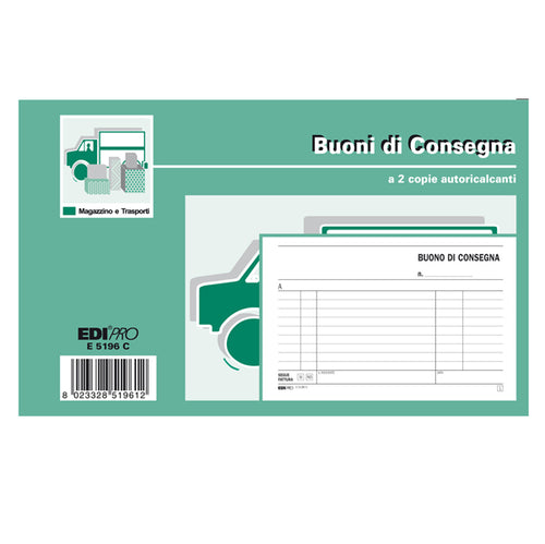 Blocco Buoni Di Consegna 50/50 10X17Cm Ric E5196C