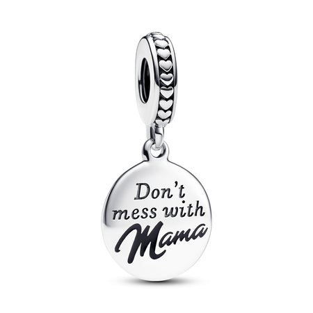 Pandora - Charm Pendente “Don’t’ Mess with Mama” da incidere
