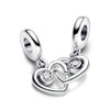 Pandora - Charm Pendente “Forever & Always” Divisibile