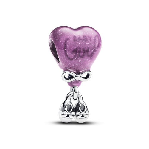 Pandora - Charm Gender Reveal “Baby Girl” che cambia colore