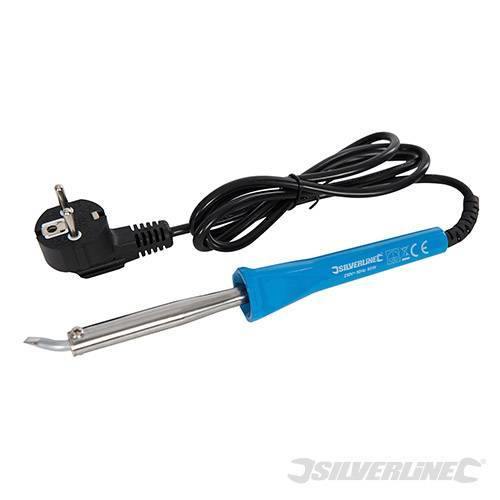 Saldatore per lavori elettrici automobilistici brasatura potenza 60 W Silverline Silverline