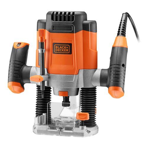 Fresatrice elettrica black & decker kw1200eka