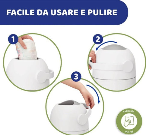 Chicco - Mangia Pannolini Telescopico