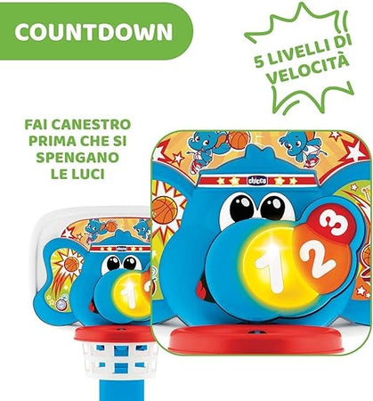 Chicco - Basket League Canestro per Bambini Elettronico