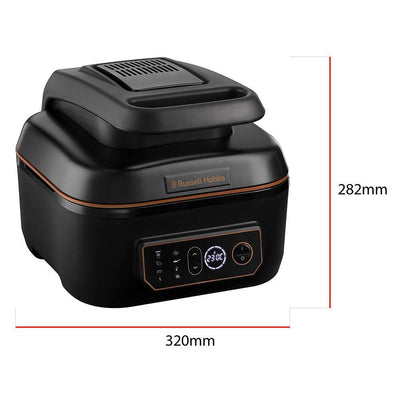 Russell hobbs friggitrice ad aria 26520-56 capacità 5.5 litri 1745 watt colore nero - 5038061142945