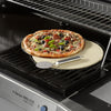 PIETRA PER COTTURA PIZZA FORNO CON ROTELLA TAGLIA PIZZA ARGENTO CULINARY MODULAR