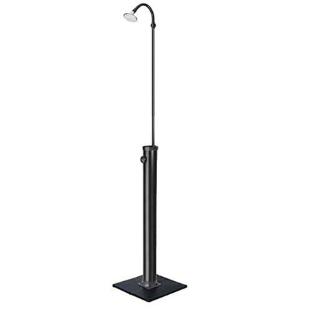 Basetta modulabile per doccia solare da giardino per esterno kit da 4 marmette