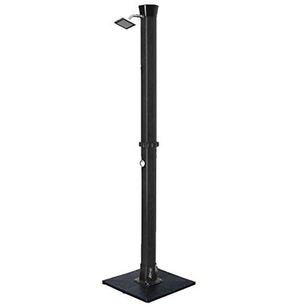 Basetta modulabile per doccia solare da giardino per esterno kit da 4 marmette